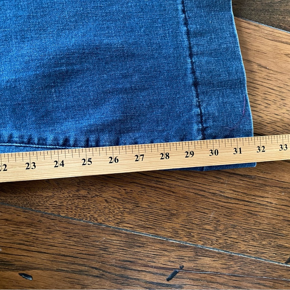 Show Me Your Mumu Farrah Pull On Trousers Jeans Deep End Large - Picture 7 of 10